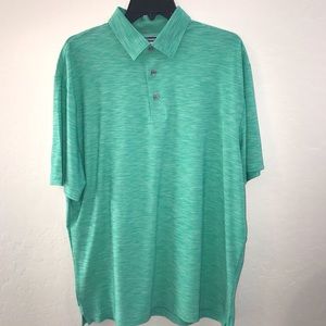 Green Roundtree and Yorks Golf Polo